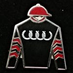 FS11-Jockey Silks Lapel Pin