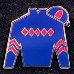 FS11-Jockey Silks Lapel Pin