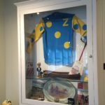 FS1-Framed Racing Silks in Restaurant