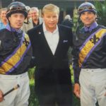 Robert Asaro Racing Stables in Daly's satin silks