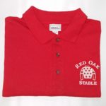 Embroidered Polo Jockey Silks Logo