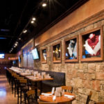 FS1-Framed Racing Silks in Restaurant